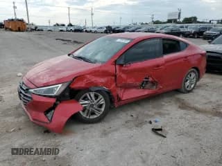 ✅ 2020 Hyundai Elantra SEL • VIN: 5NPD84LF2LH555363 • Lot: 72091905. Listed on Copart with 156,402 mi. Free auction sales archive from the USA and detailed vehicle history report at DreamBid. Image 1.