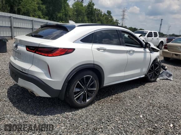 ✅ 2023 Infiniti QX55 Sensory • VIN: 3PCAJ5LR3PF113736 • Лот: 60493615. Опубликован ранее на Copart с пробегом Не указан. Бесплатный доступ к архиву аукционных продаж из США и подробный отчёт об истории автомобиля на DreamBid. Изображение 3.