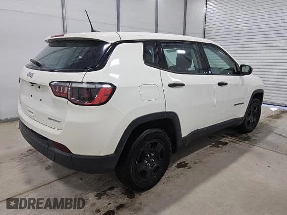 ✅ 2021 Jeep Compass Sport • VIN: 3C4NJCAB5MT560061 • Lot: 70328095. Listed on Copart with 76,635 mi. Free auction sales archive from the USA and detailed vehicle history report at DreamBid. Image 3.
