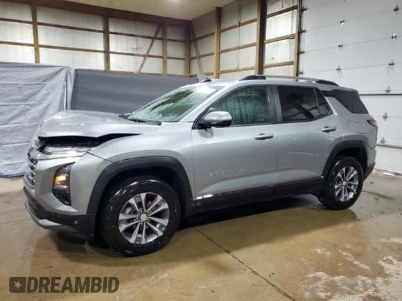 ✅ 2025 Chevrolet Equinox FWD LT • VIN: 3GNAXHEG4SL203734 • Lot: 92078325. Listed on Copart with 14,696 mi. Free auction sales archive from the USA and detailed vehicle history report at DreamBid. Image 1.