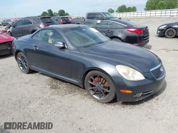 ✅ 2006 Lexus SC 430 • VIN: JTHFN48YX69010065 • Lot: 42530910. Listed on IAAI with 139,248 mi. Free auction sales archive from the USA and detailed vehicle history report at DreamBid. Image 1.