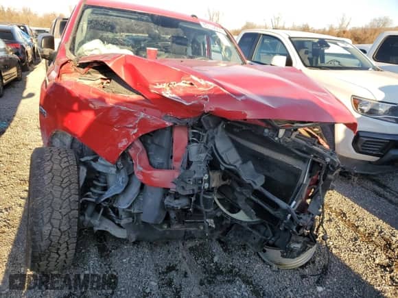 2016 Ram 1500 Express with VIN 3C6JR7ATXGG113754, listed as a Copart auction lot 83109904 with Not provided miles and Salvage title. Bid and sale history available at DreamBid. Image 5.