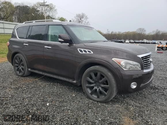 ✅ 2013 Infiniti QX56 • VIN: JN8AZ2NE2D9041441 • Lot: 50211065. Listed on Copart with 143,876 mi. Free auction sales archive from the USA and detailed vehicle history report at DreamBid. Image 4.