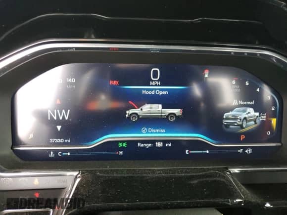 2023 Chevrolet Silverado 1500 LT z VIN 2GCUDDED0P1155784, wystawiony jako Copart lot #81966595 z przebiegiem 37 330 mil mil oraz Szkoda całkowita • Salvage title. Historia ofert i sprzedaży dostępna na DreamBid. Obrazek 9.