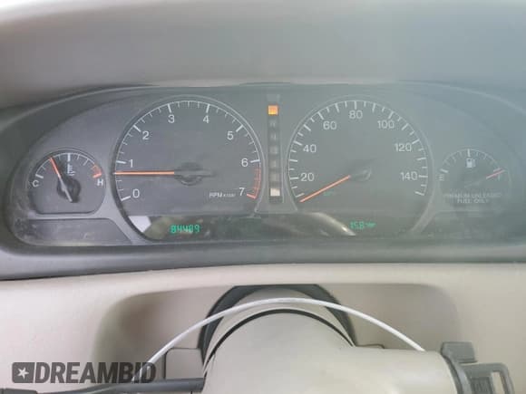 ✅ 1998 Cadillac Eldorado Touring • VIN: 1G6ET1291WU601906 • Лот: 84911624. Опубликован ранее на Copart с пробегом 84 489 миль. Бесплатный доступ к архиву аукционных продаж из США и подробный отчёт об истории автомобиля на DreamBid. Изображение 9.