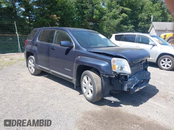 ✅ 2017 GMC Terrain SLE • VIN: 2GKALMEK5H6307717 • Lot: 42807875. Listed on IAAI with 42,923 mi. Free auction sales archive from the USA and detailed vehicle history report at DreamBid. Image 1.
