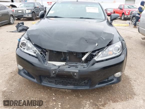 ✅ 2012 Lexus IS 350 C • VIN: JTHFE2C26C2507917 • Lot: 41353989. Listed on IAAI with 129,542 mi. Free auction sales archive from the USA and detailed vehicle history report at DreamBid. Image 6.