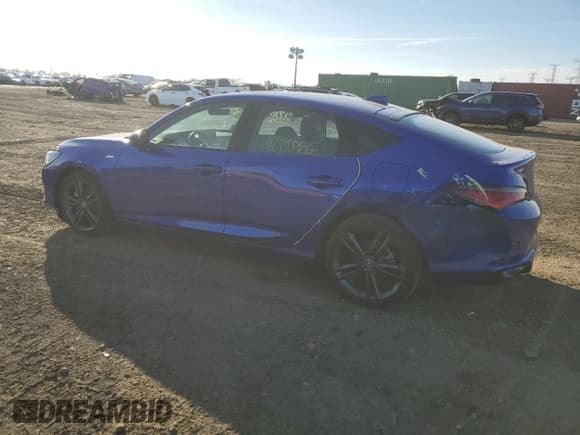 ✅ 2025 Acura Integra Technology • VIN: 19UDE4G79SA001384 • Lot: 42730085. Listed on Copart with 1,423 mi. Free auction sales archive from the USA and detailed vehicle history report at DreamBid. Image 2.