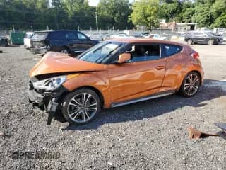 2016 Hyundai Veloster Turbo с VIN KMHTC6AE5GU285360, выставлен на аукционе Copart как лот 70428515 с пробегом Не указан миль и Списание • Salvage title. История ставок и продаж доступна на DreamBid. Изображение 1.