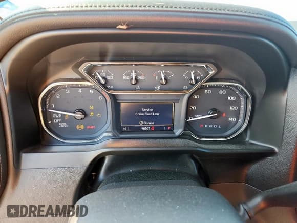 ✅ 2019 GMC Sierra 1500 SLT • VIN: 3GTP8DED7KG293646 • Лот: 84594535. Опубликован ранее на Copart с пробегом 98 507 миль. Бесплатный доступ к архиву аукционных продаж из США и подробный отчёт об истории автомобиля на DreamBid. Изображение 9.