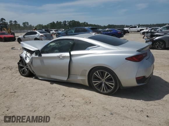 ✅ 2017 Infiniti Q60 Premium • VIN: JN1CV7EK3HM110906 • Лот: 56838425. Опубликован ранее на Copart с пробегом 78 612 миль. Бесплатный доступ к архиву аукционных продаж из США и подробный отчёт об истории автомобиля на DreamBid. Изображение 2.