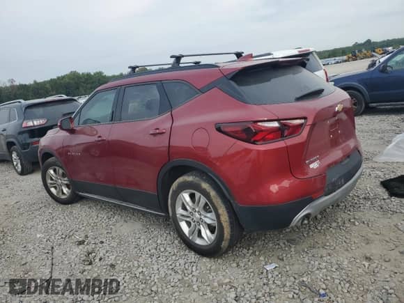 2020 Chevrolet Blazer LT with VIN 3GNKBBRA5LS589402, listed as a Copart auction lot 72619394 with 44,372 mi miles and Clean title. Bid and sale history available at DreamBid. Image 2.