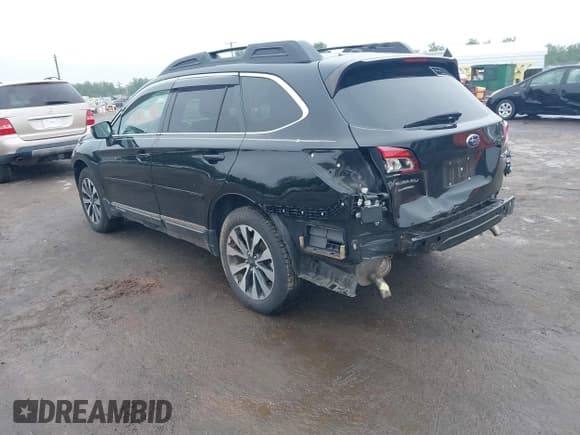✅ 2015 Subaru Outback Limited • VIN: 4S4BSENC8F3327350 • Lot: 42492143. Listed on IAAI with 110,518 mi. Free auction sales archive from the USA and detailed vehicle history report at DreamBid. Image 3.