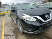 ✅ 2016 Nissan Murano S • VIN: 5N1AZ2MH4GN115005 • Lot: 58512245. Listed on Copart with 63,102 mi. Free auction sales archive from the USA and detailed vehicle history report at DreamBid. Image 14.