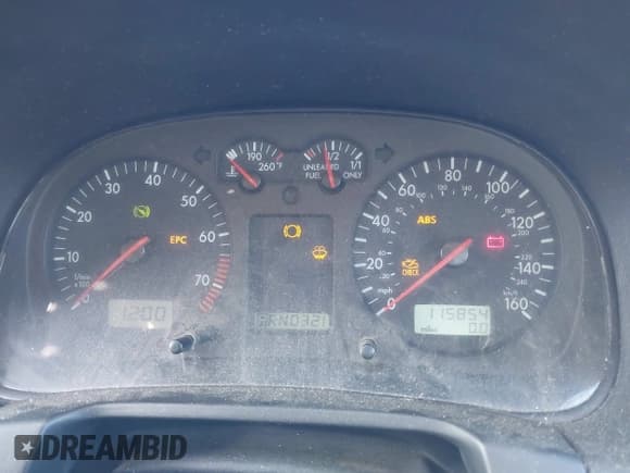 ✅ 2001 Volkswagen Golf GLS • VIN: 9BWGT21J914025164 • Лот: 41513636. Опубликован ранее на IAAI с пробегом 115 854 миль. Бесплатный доступ к архиву аукционных продаж из США и подробный отчёт об истории автомобиля на DreamBid. Изображение 7.