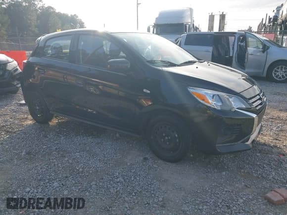 ✅ 2024 Mitsubishi Mirage ES • VIN: ML32AUHJ6RH034410 • Лот: 43852856. Опубликован ранее на IAAI с пробегом 21 961 миль. Бесплатный доступ к архиву аукционных продаж из США и подробный отчёт об истории автомобиля на DreamBid. Изображение 1.