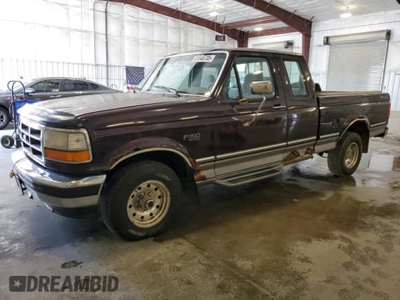 ✅ 1994 Ford F-150 • VIN: 1FTEX14N5RKB74354 • Lot: 61545735. Listed on Copart with 187,642 mi. Free auction sales archive from the USA and detailed vehicle history report at DreamBid. Image 1.