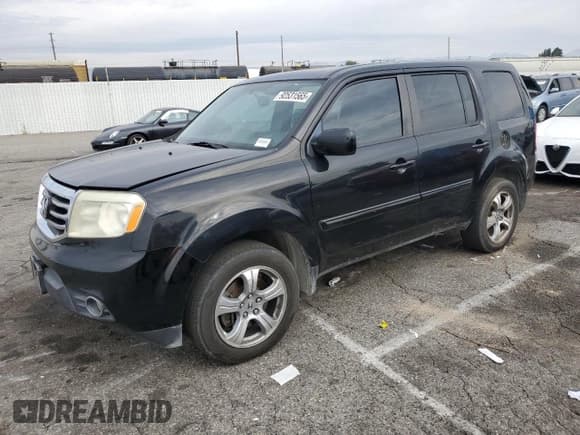 ✅ 2013 Honda Pilot EX-L • VIN: 5FNYF3H5XDB037082 • Lot: 92531565. Listed on Copart with 237,323 mi. Free auction sales archive from the USA and detailed vehicle history report at DreamBid. Image 1.
