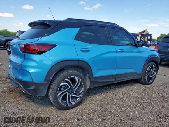 2025 Chevrolet TrailBlazer RS с VIN KL79MTSL4SB133692, выставлен на аукционе Copart как лот 81855095 с пробегом 7 273 миль миль и Списание • Salvage title. История ставок и продаж доступна на DreamBid. Изображение 3.