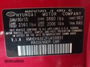 ✅ 2015 Hyundai Elantra SE • VIN: KMHDH4AE2FU458891 • Lot: 42821027. Listed on IAAI with 127,669 mi. Free auction sales archive from the USA and detailed vehicle history report at DreamBid. Image 9.