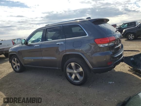 ✅ 2015 Jeep Grand Cherokee Overland • VIN: 1C4RJFCM8FC871547 • Lot: 85890835. Listed on Copart with 122,735 mi. Free auction sales archive from the USA and detailed vehicle history report at DreamBid. Image 2.