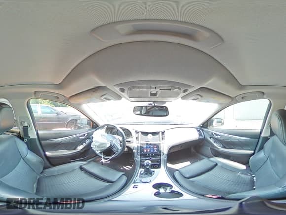 ✅ 2019 Infiniti Q50 Signature Edition • VIN: JN1EV7AR8KM591707 • Lot: 58957555. Listed on Copart with 53,450 mi. Free auction sales archive from the USA and detailed vehicle history report at DreamBid. Image 14.