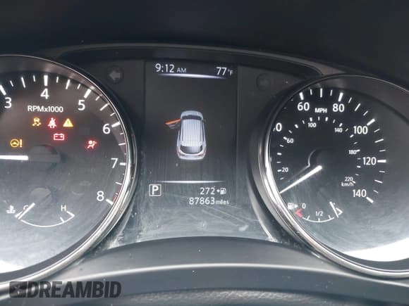 ✅ 2017 Nissan Rogue S • VIN: JN1BJ1CP5HW011012 • Лот: 42499418. Опубликован ранее на IAAI с пробегом 87 863 миль. Бесплатный доступ к архиву аукционных продаж из США и подробный отчёт об истории автомобиля на DreamBid. Изображение 7.