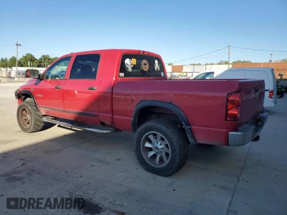 2008 Dodge 1500 SLT with VIN 3D7KS19D88G150160, listed as a Copart auction lot 86602145 with Not provided miles and Salvage title. Bid and sale history available at DreamBid. Image 2.
