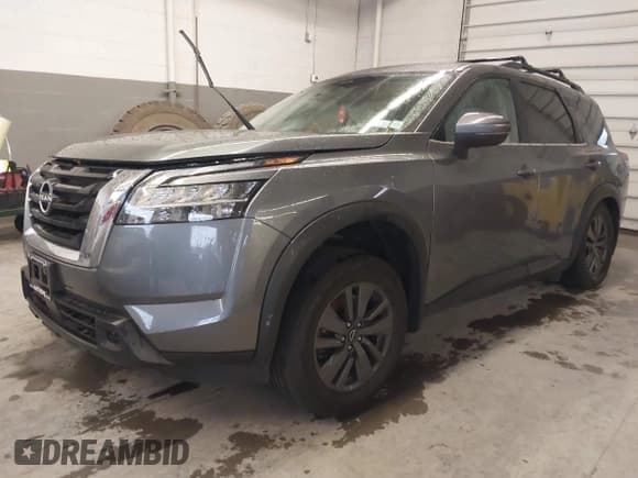 ✅ 2022 Nissan Pathfinder SV • VIN: 5N1DR3BD9NC241324 • Лот: 43535776. Опубликован ранее на IAAI с пробегом 44 866 миль. Бесплатный доступ к архиву аукционных продаж из США и подробный отчёт об истории автомобиля на DreamBid. Изображение 2.