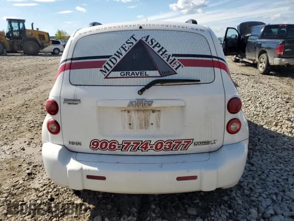 ✅ 2011 Chevrolet HHR 1LT • VIN: 3GNBABFW7BS502455 • Lot: 85671265. Wystawiony na Copart z przebiegiem 199 895 mil. Bezpłatny archiwum sprzedaży aukcyjnych z USA i szczegółowy raport historii pojazdu na DreamBid. Zdjęcie 6.