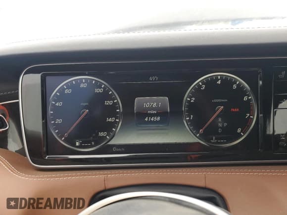 ✅ 2017 Mercedes-Benz S 550 • VIN: WDDXK8CB1HA025408 • Lot: 74754794. Listed on Copart with 41,458 mi. Free auction sales archive from the USA and detailed vehicle history report at DreamBid. Image 9.