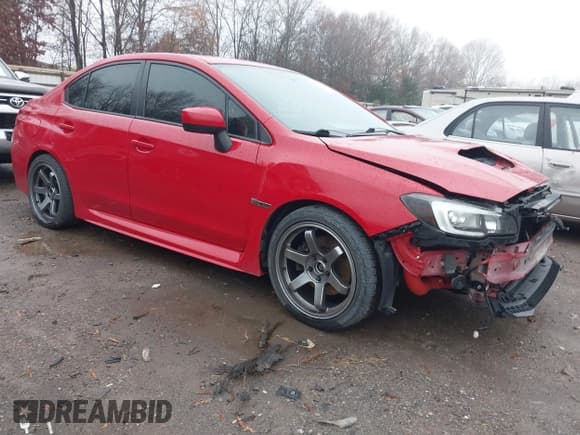 ✅ 2016 Subaru WRX Limited • VIN: JF1VA1J60G8804554 • Lot: 43731376. Listed on IAAI with 104,855 mi. Free auction sales archive from the USA and detailed vehicle history report at DreamBid. Image 1.