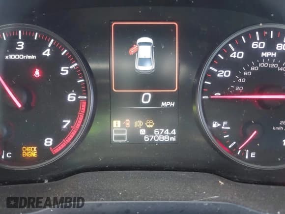 ✅ 2022 Subaru WRX • VIN: JF1VBAA64N9024903 • Lot: 42141263. Listed on IAAI with 67,088 mi. Free auction sales archive from the USA and detailed vehicle history report at DreamBid. Image 16.