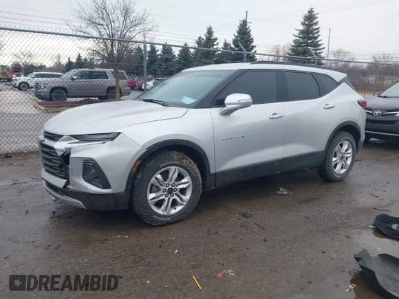 ✅ 2020 Chevrolet Blazer LT • VIN: 3GNKBCRS9LS637711 • Lot: 41720984. Listed on IAAI with 51,441 mi. Free auction sales archive from the USA and detailed vehicle history report at DreamBid. Image 2.