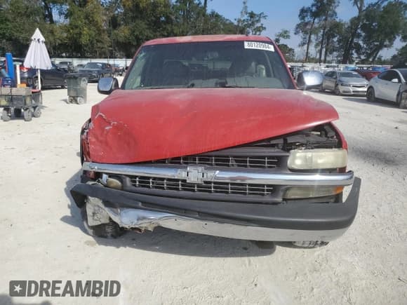 ✅ 2001 Chevrolet Silverado 1500 • VIN: 1GCEC19T21Z191725 • Lot: 80120984. Listed on Copart with Not provided. Free auction sales archive from the USA and detailed vehicle history report at DreamBid. Image 5.