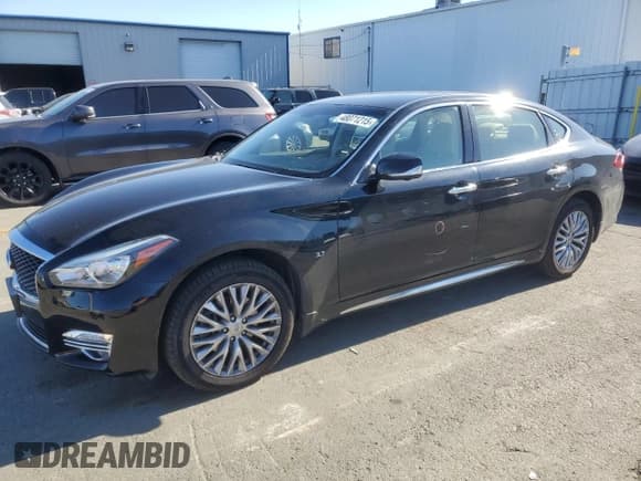 ✅ 2015 Infiniti Q70 • VIN: JN1BY1PR9FM830573 • Lot: 48071215. Listed on Copart with 57,378 mi. Free auction sales archive from the USA and detailed vehicle history report at DreamBid. Image 1.