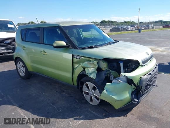 ✅ 2016 Kia Soul • VIN: KNDJN2A2XG7837681 • Lot: 43731282. Listed on IAAI with 46,200 mi. Free auction sales archive from the USA and detailed vehicle history report at DreamBid. Image 1.