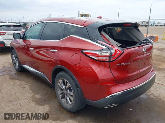 2015 Nissan Murano Platinum with VIN 5N1AZ2MG4FN213716, listed as a IAAI auction lot 42608505 with 120,840 mi miles and . Bid and sale history available at DreamBid. Image 3.