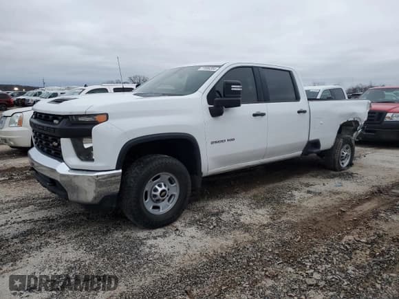 ✅ 2021 Chevrolet Silverado 2500HD Work Truck • VIN: 1GC4WLE7XMF203858 • Лот: 77006204. Опубликован ранее на Copart с пробегом 84 017 миль. Бесплатный доступ к архиву аукционных продаж из США и подробный отчёт об истории автомобиля на DreamBid. Изображение 1.