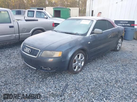 ✅ 2005 Audi A4 1.8T • VIN: WAUAC48H85K009230 • Lot: 41350285. Listed on IAAI with 181,683 mi. Free auction sales archive from the USA and detailed vehicle history report at DreamBid. Image 2.