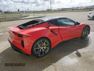 ✅ 2024 Lotus Emira First Edition • VIN: SCCLEKAX7RHB12137 • Lot: 74508424. Wystawiony na Copart z przebiegiem Nie podano. Bezpłatny archiwum sprzedaży aukcyjnych z USA i szczegółowy raport historii pojazdu na DreamBid. Zdjęcie 3.