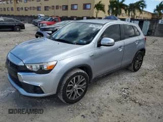 2017 Mitsubishi Outlander ES with VIN JA4AP3AU4HZ064160, listed as a Copart auction lot 84755525 with 156,226 mi miles and Salvage title. Bid and sale history available at DreamBid. Image 1.