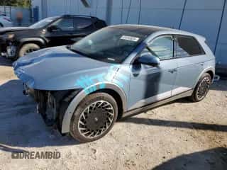 2024 Hyundai Ioniq 5 Limited z VIN KM8KRDDFXRU248519, wystawiony jako Copart lot #81045824 z przebiegiem 159 mil mil oraz Szkoda całkowita • Salvage title. Historia ofert i sprzedaży dostępna na DreamBid. Obrazek 1.