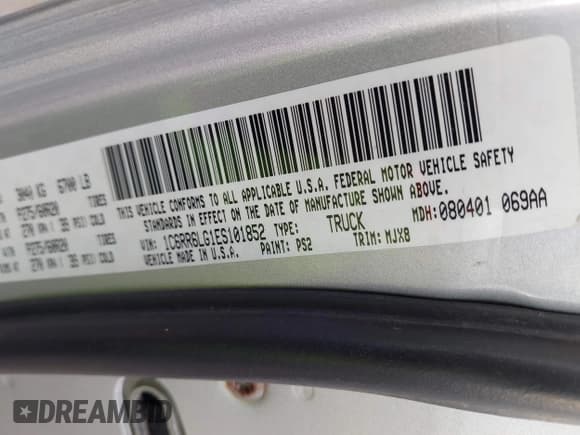 ✅ 2014 Ram 1500 Lone Star • VIN: 1C6RR6LG1ES101852 • Lot: 42062403. Wystawiony na IAAI z przebiegiem 82 389 mil. Bezpłatny archiwum sprzedaży aukcyjnych z USA i szczegółowy raport historii pojazdu na DreamBid. Zdjęcie 9.