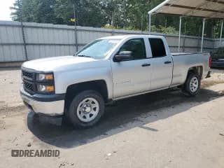 ✅ 2014 Chevrolet Silverado 1500 Work Truck • VIN: 1GCVKPEC7EZ406419 • Lot: 62202635. Listed on Copart with 46,084 mi. Free auction sales archive from the USA and detailed vehicle history report at DreamBid. Image 1.
