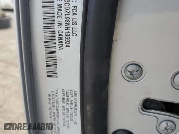 ✅ 2022 Dodge Challenger SRT Hellcat Redeye Widebody • VIN: 2C3CDZL98NH136934 • Lot: 51517693. Wystawiony na Copart z przebiegiem 4 178 mil. Bezpłatny archiwum sprzedaży aukcyjnych z USA i szczegółowy raport historii pojazdu na DreamBid. Zdjęcie 13.