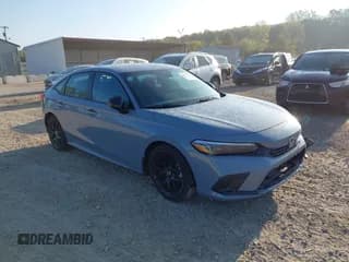 ✅ 2024 Honda Civic Sport • VIN: 2HGFE2F56RH517551 • Lot: 43292144. Listed on IAAI with 29,199 mi. Free auction sales archive from the USA and detailed vehicle history report at DreamBid. Image 1.