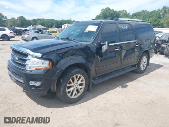✅ 2017 Ford Expedition Max Limited • VIN: 1FMJK2AT4HEA48520 • Lot: 43112676. Wystawiony na IAAI z przebiegiem 64 518 mil. Bezpłatny archiwum sprzedaży aukcyjnych z USA i szczegółowy raport historii pojazdu na DreamBid. Zdjęcie 2.