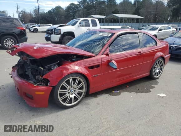 2004 BMW 3 Series M3 с VIN WBSBL93434JR24718, выставлен на аукционе Copart как лот 44064005 с пробегом 260 843 миль миль и Списание • Salvage title. История ставок и продаж доступна на DreamBid. Изображение 1.