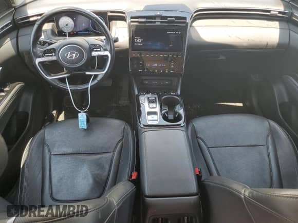 2022 Hyundai Tucson Limited with VIN 5NMJE3AE1NH130524, listed as a Copart auction lot 68124975 with 93,589 mi miles and Salvage title. Bid and sale history available at DreamBid. Image 8.